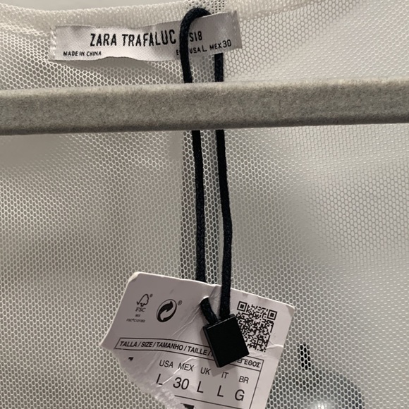 BNWT- Zara summer dress/ lace/embroidered - Picture 5 of 5